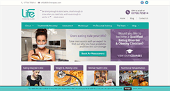Desktop Screenshot of life-therapies.com